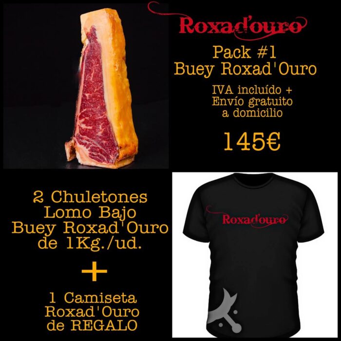 Pack 1 Buey Roxad’Ouro