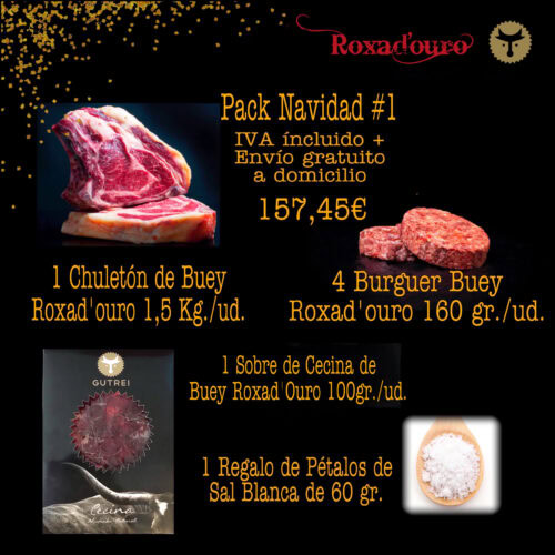 Pack Navidad 1 Roxad'Ouro