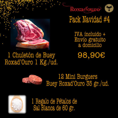 Pack Navidad 4 Roxad'Ouro