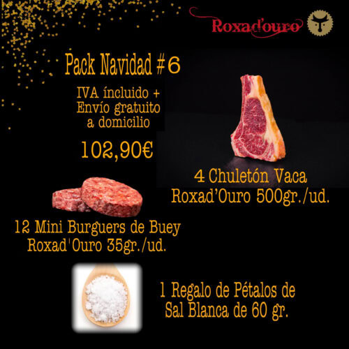 Pack Navidad 6 Roxad'Ouro